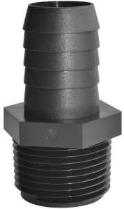 ADAPTER TANK POLY 3/4X3/4     