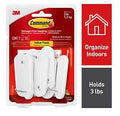 WIRE HOOK WHITE MEDIUM 3LB    