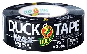 TAPE MX-STRGTH BLK 1.88INX35YD