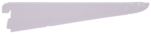 ProSource 25206PHL-PS Dual Track Shelf Bracket, 132 lb/Pair, 9 in L, 2 in H, Steel, White