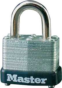 PADLOCK STL KD VRTCLR 1-1/2IN 