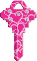 KEY BLANK HEARTS SC1-HTS      