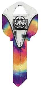 KW1-32 KEYBLANK PEACE SIGNS   