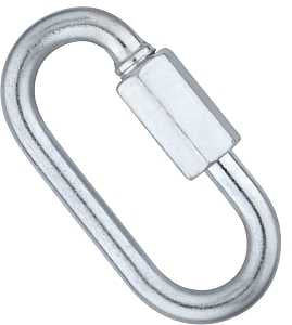 LINK QUICK ZN PLTD 3/16IN 6PK 