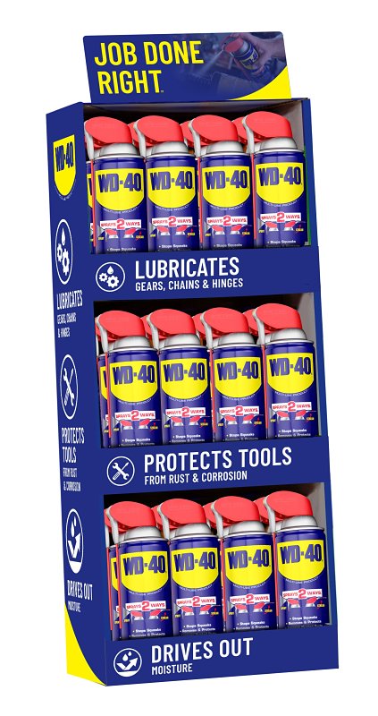 WD-40 490055 Multi-Purpose Lubricant, 12 oz Aerosol Can, Liquid