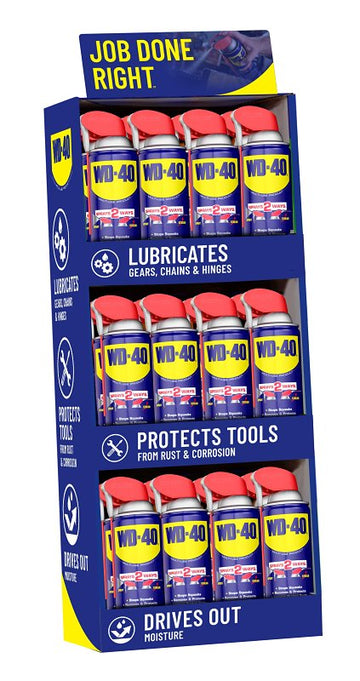 WD-40 490055 Multi-Purpose Lubricant, 12 oz Aerosol Can, Liquid