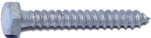 SCREW LAG HEX GALV 1/4X2      