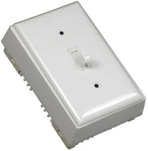 OUTLET BOX SGL SWITCH WH      