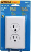OUTLET BOX DUP SWITCH WH      