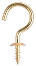 HOOK CUP SOLID BRASS 1-1/2IN  