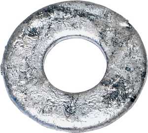 WASHER FLAT GALV 1/2 5LB      