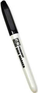 MARKER SIGN PERMANENT BLACK   