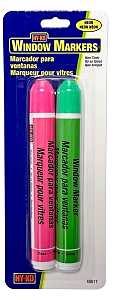 MARKER WINDOW NEON PINK-GREEN 