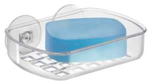 SOAP DISH SUCTION CLEAR       