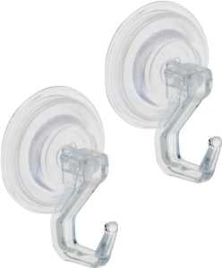 HOOK SUCTION CLEAR CD/2PACK   