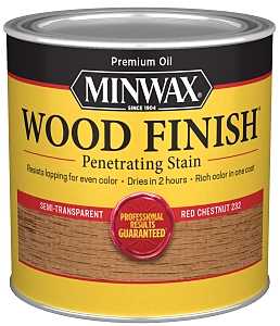 FINISH WOOD RED CHESTNUT 1/2PT
