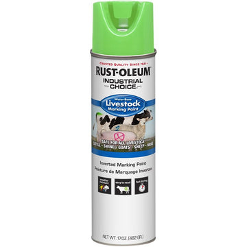 Rust-Oleum 383007 Marking Paint, Fluorescent Green, 17 fl-oz, Can