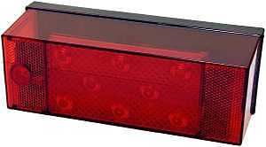 S/T/T & SM LIGHT LED RECT RED 