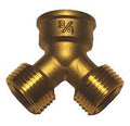 Y CONNECTOR HOSE BIB BRS 3/4IN