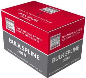 SPLINE SCREEN BLK.160INX300FT 