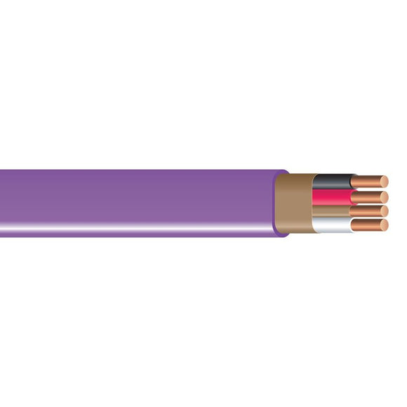 Southwire® Romex® 63947672 Series Sheathed Cable, Yellow Sheath, 12 AWG Wire, 3-Conductor, 250 ft L, PVC Insulation