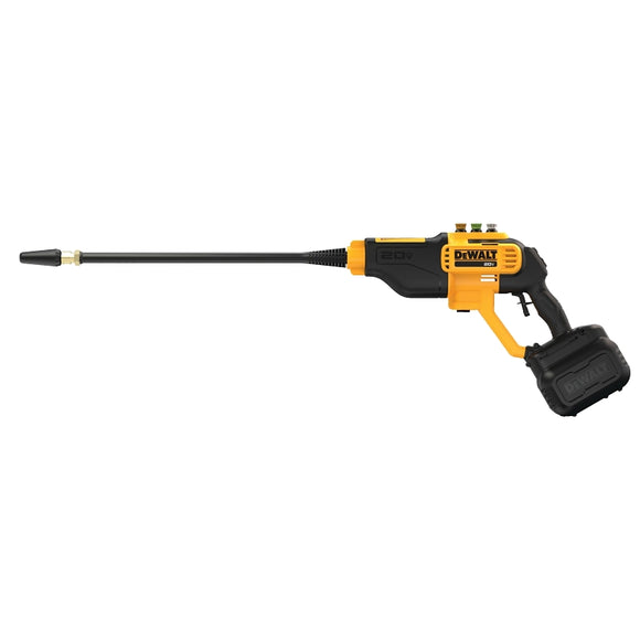 DEWALT DCPW550B Cordless Power Cleaner, Tool Only, 20 V, 1 gpm, 550 psi Pressure, 20 ft L Hose