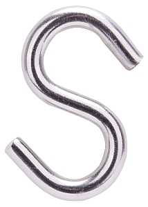 HOOK S OPEN LARGE 2-1/2IN SS  