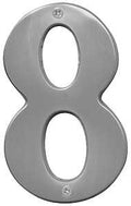 NUMBER HOUSE 8 SB 5IN SAT NKL 