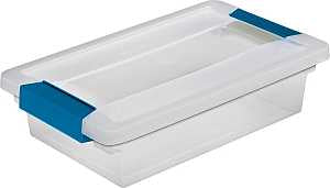 BOX CLIP SMALL CLEAR          
