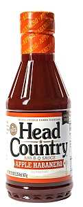 SAUCE BBQ APPLE HABANERO 20OZ 