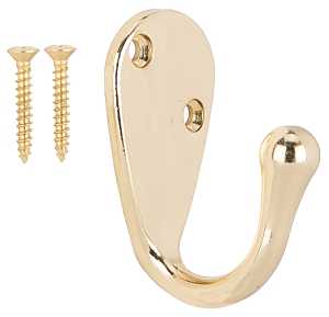 HOOK ROBE SINGLE BRT BRS FIN  