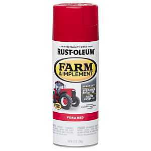 SPRAY PAINT FORD RED 12OZ     