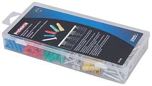 SCREW ANCHOR/METAL ASST 285PC 