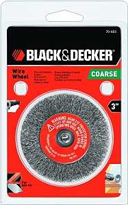 WHEEL BRUSH 3INCRIMP WIRE1/4  