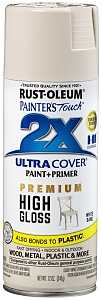 PAINT SPRAY HGLO WHT SAND 12OZ