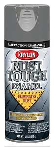 PAINT SPRAY RUST PREV GRY 12OZ
