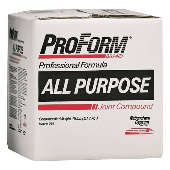 Proform 50002489 All-Purpose Joint Compound, Paste, Gray, 48 lb Carton