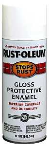 PAINT SPRAY GLOSS WHITE 12 OZ 