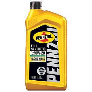 FULL SYN MOTOR OIL 0W-20 1QT  