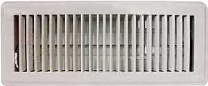 REGISTER FLOOR 4X12IN WHT     