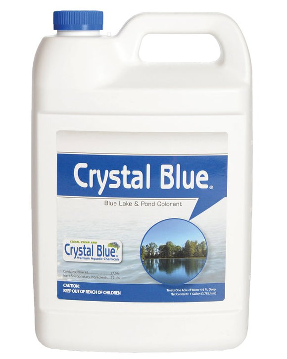 Sanco 00111 Crystal Blue Pond Dye, Liquid, Blue, 1 gal