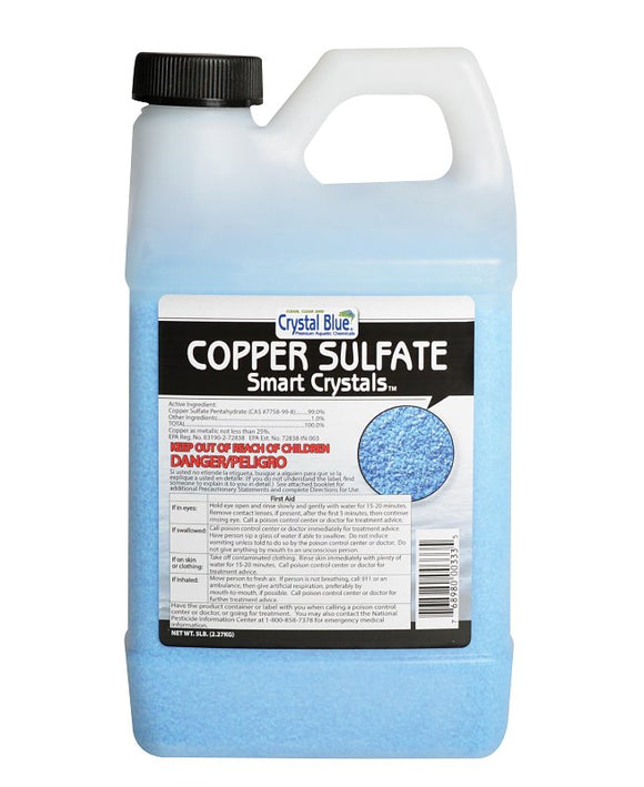 Crystal Blue 00333 Pond Algae Control, Substance, Blue, 5 lb