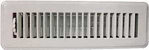 REGISTER FLOOR 2X10IN WHT     