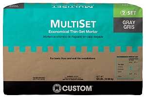MORTAR MULTI-SET GRAY 50LB    