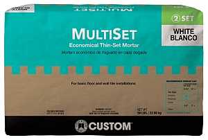 MORTAR MULTI-SET WHT 50LB     