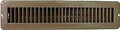 REGISTER FLOOR 2X14IN BRN     