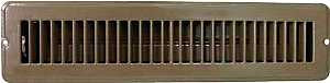 REGISTER FLOOR 2X14IN BRN     
