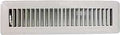 REGISTER FLOOR 2X14IN WHT     