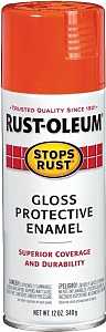 PAINT SPRAY GLOSS ORANGE 12OZ 