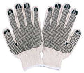 GLOVE COTTON WHT W/DOTS 1 SIZE